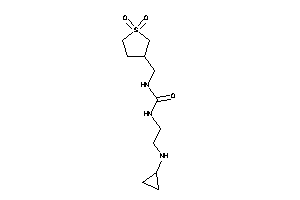 1-[2-(cyclopropylamino)ethyl]-3-[(1,1-diketothiolan-3-yl)methyl]urea