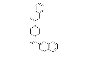 1-[4-(2H-chromene-3-carbonyl)piperazino]-2-phenyl-ethanone