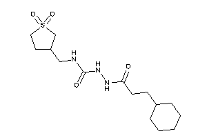 1-(3-cyclohexylpropanoylamino)-3-[(1,1-diketothiolan-3-yl)methyl]urea