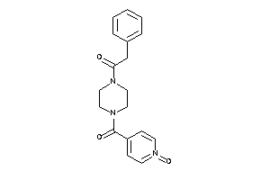 1-[4-(1-ketoisonicotinoyl)piperazino]-2-phenyl-ethanone