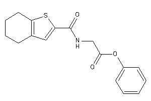 2-(4,5,6,7-tetrahydrobenzothiophene-2-carbonylamino)acetic Acid Phenyl Ester