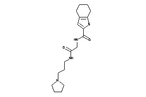 N-[2-keto-2-(3-pyrrolidinopropylamino)ethyl]-4,5,6,7-tetrahydrobenzothiophene-2-carboxamide