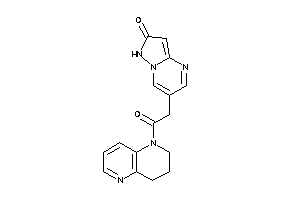 6-[2-(3,4-dihydro-2H-1,5-naphthyridin-1-yl)-2-keto-ethyl]-1H-pyrazolo[1,5-a]pyrimidin-2-one