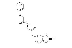 N'-[2-(2-keto-1H-pyrazolo[1,5-a]pyrimidin-6-yl)acetyl]-2-phenoxy-acetohydrazide