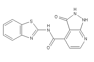 N-(1,3-benzothiazol-2-yl)-3-keto-1,2-dihydropyrazolo[3,4-b]pyridine-4-carboxamide