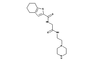 N-[2-keto-2-(2-piperazinoethylamino)ethyl]-4,5,6,7-tetrahydrobenzothiophene-2-carboxamide