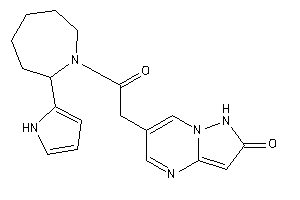 6-[2-keto-2-[2-(1H-pyrrol-2-yl)azepan-1-yl]ethyl]-1H-pyrazolo[1,5-a]pyrimidin-2-one