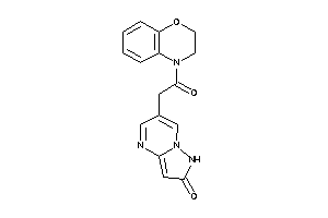 6-[2-(2,3-dihydro-1,4-benzoxazin-4-yl)-2-keto-ethyl]-1H-pyrazolo[1,5-a]pyrimidin-2-one