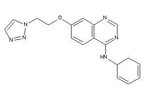 Cyclohexa-2,4-dien-1-yl-[7-[2-(triazol-1-yl)ethoxy]quinazolin-4-yl]amine