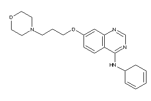 Cyclohexa-2,4-dien-1-yl-[7-(3-morpholinopropoxy)quinazolin-4-yl]amine