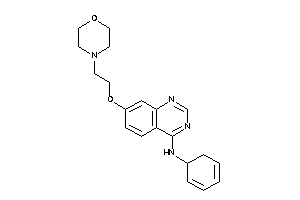 Cyclohexa-2,4-dien-1-yl-[7-(2-morpholinoethoxy)quinazolin-4-yl]amine