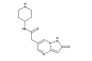 2-(2-keto-1H-pyrazolo[1,5-a]pyrimidin-6-yl)-N-(4-piperidyl)acetamide