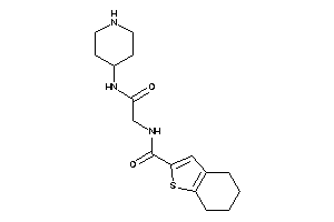 N-[2-keto-2-(4-piperidylamino)ethyl]-4,5,6,7-tetrahydrobenzothiophene-2-carboxamide