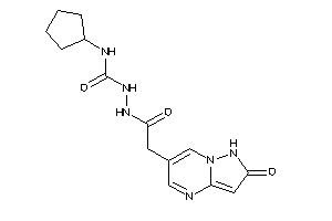 1-cyclopentyl-3-[[2-(2-keto-1H-pyrazolo[1,5-a]pyrimidin-6-yl)acetyl]amino]urea