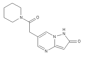 6-(2-keto-2-piperidino-ethyl)-1H-pyrazolo[1,5-a]pyrimidin-2-one