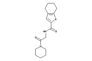 N-(2-keto-2-piperidino-ethyl)-4,5,6,7-tetrahydrobenzothiophene-2-carboxamide