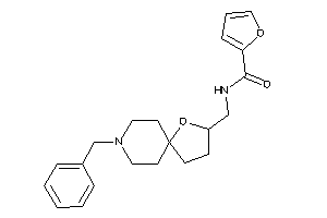 N-[(8-benzyl-4-oxa-8-azaspiro[4.5]decan-3-yl)methyl]-2-furamide
