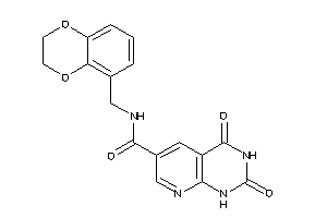 N-(2,3-dihydro-1,4-benzodioxin-5-ylmethyl)-2,4-diketo-1H-pyrido[2,3-d]pyrimidine-6-carboxamide