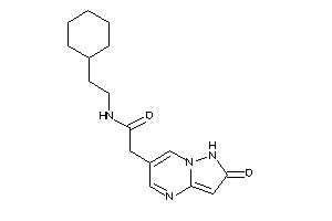 N-(2-cyclohexylethyl)-2-(2-keto-1H-pyrazolo[1,5-a]pyrimidin-6-yl)acetamide