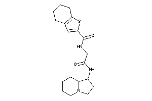 N-[2-(indolizidin-1-ylamino)-2-keto-ethyl]-4,5,6,7-tetrahydrobenzothiophene-2-carboxamide