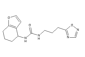 1-[3-(1,2,4-oxadiazol-5-yl)propyl]-3-(4,5,6,7-tetrahydrobenzofuran-4-yl)urea