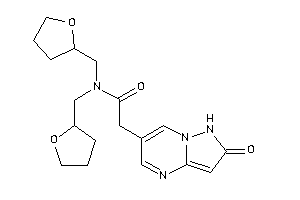 2-(2-keto-1H-pyrazolo[1,5-a]pyrimidin-6-yl)-N,N-bis(tetrahydrofurfuryl)acetamide