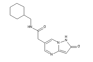 N-(cyclohexylmethyl)-2-(2-keto-1H-pyrazolo[1,5-a]pyrimidin-6-yl)acetamide