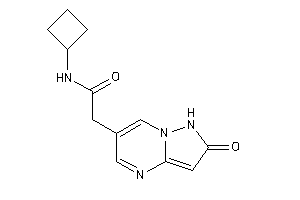 N-cyclobutyl-2-(2-keto-1H-pyrazolo[1,5-a]pyrimidin-6-yl)acetamide