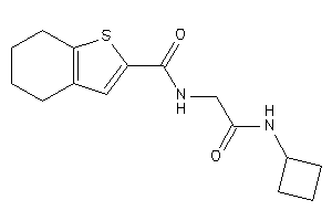 N-[2-(cyclobutylamino)-2-keto-ethyl]-4,5,6,7-tetrahydrobenzothiophene-2-carboxamide