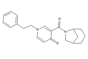 3-(6-azabicyclo[3.2.1]octane-6-carbonyl)-1-phenethyl-4-pyridone