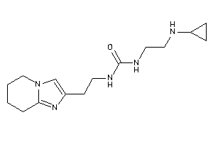 1-[2-(cyclopropylamino)ethyl]-3-[2-(5,6,7,8-tetrahydroimidazo[1,2-a]pyridin-2-yl)ethyl]urea