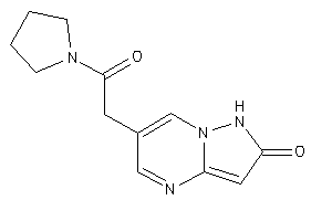 Image of 6-(2-keto-2-pyrrolidino-ethyl)-1H-pyrazolo[1,5-a]pyrimidin-2-one
