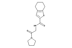 N-(2-keto-2-pyrrolidino-ethyl)-4,5,6,7-tetrahydrobenzothiophene-2-carboxamide