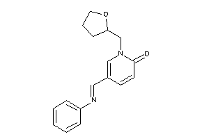 5-(phenyliminomethyl)-1-(tetrahydrofurfuryl)-2-pyridone