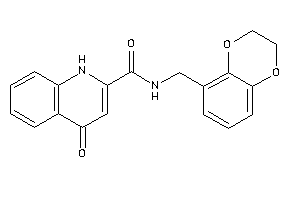 N-(2,3-dihydro-1,4-benzodioxin-5-ylmethyl)-4-keto-1H-quinoline-2-carboxamide