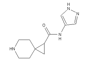 Image of N-(1H-pyrazol-4-yl)-6-azaspiro[2.5]octane-2-carboxamide