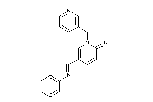 5-(phenyliminomethyl)-1-(3-pyridylmethyl)-2-pyridone
