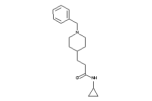 3-(1-benzyl-4-piperidyl)-N-cyclopropyl-propionamide