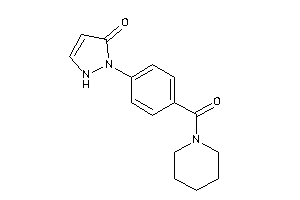 2-[4-(piperidine-1-carbonyl)phenyl]-3-pyrazolin-3-one