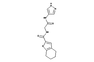 N-[2-keto-2-(1H-pyrazol-4-ylamino)ethyl]-4,5,6,7-tetrahydrobenzothiophene-2-carboxamide