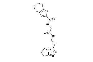 N-[2-[2-(6,7-dihydro-5H-pyrrolo[2,1-c][1,2,4]triazol-3-yl)ethylamino]-2-keto-ethyl]-4,5,6,7-tetrahydrobenzothiophene-2-carboxamide