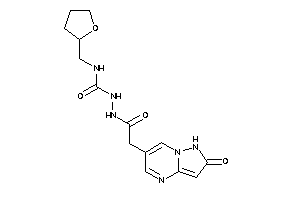 1-[[2-(2-keto-1H-pyrazolo[1,5-a]pyrimidin-6-yl)acetyl]amino]-3-(tetrahydrofurfuryl)urea