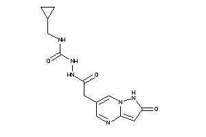 1-(cyclopropylmethyl)-3-[[2-(2-keto-1H-pyrazolo[1,5-a]pyrimidin-6-yl)acetyl]amino]urea