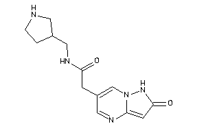 2-(2-keto-1H-pyrazolo[1,5-a]pyrimidin-6-yl)-N-(pyrrolidin-3-ylmethyl)acetamide