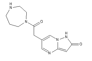 6-[2-(1,4-diazepan-1-yl)-2-keto-ethyl]-1H-pyrazolo[1,5-a]pyrimidin-2-one