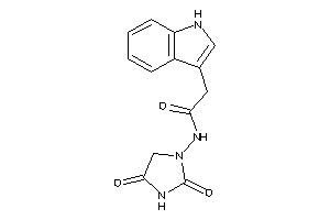 N-(2,4-diketoimidazolidin-1-yl)-2-(1H-indol-3-yl)acetamide