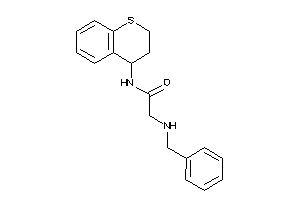 2-(benzylamino)-N-thiochroman-4-yl-acetamide