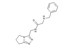 2-(benzylamino)-N-(6,7-dihydro-5H-pyrrolo[2,1-c][1,2,4]triazol-3-ylmethyl)acetamide