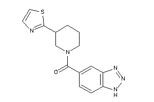 1H-benzotriazol-5-yl-(3-thiazol-2-ylpiperidino)methanone