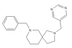 Image of 7-benzyl-2-(5-pyrimidylmethyl)-2,7-diazaspiro[4.5]decane